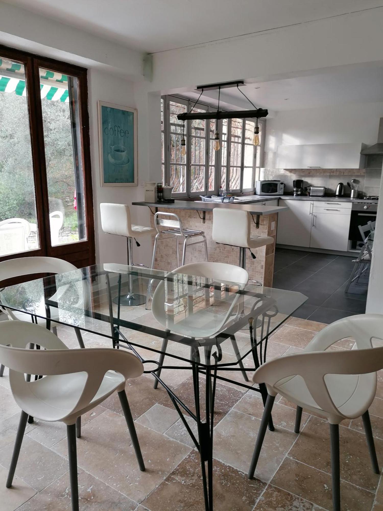 Charmant Rez De Villa Climatise Renove, 90M2 Avec Parking Cassis Exterior foto